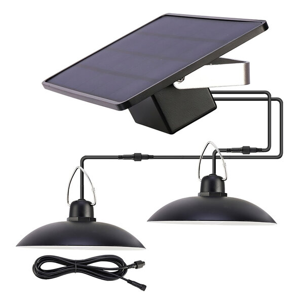 Lampa solarna wisząca do użytku na zewnątrz – Lida