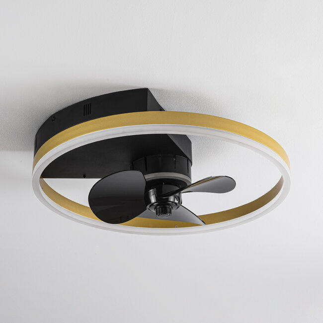 Wentylator sufitowy Lichi z diodami LED i pilotem