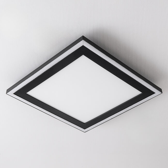 Kwadratowa lampa sufitowa 3-stopniowo ściemnialne - Noella