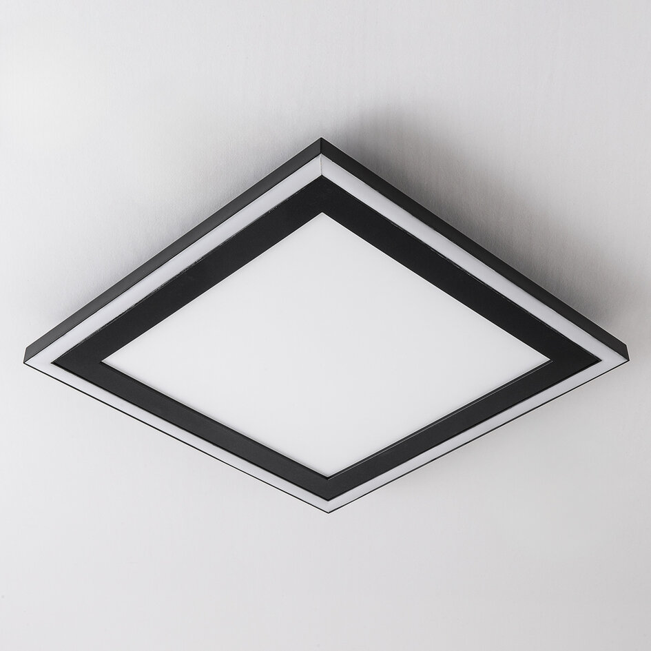 Kwadratowa lampa sufitowa 3-stopniowo ściemnialne - Noella