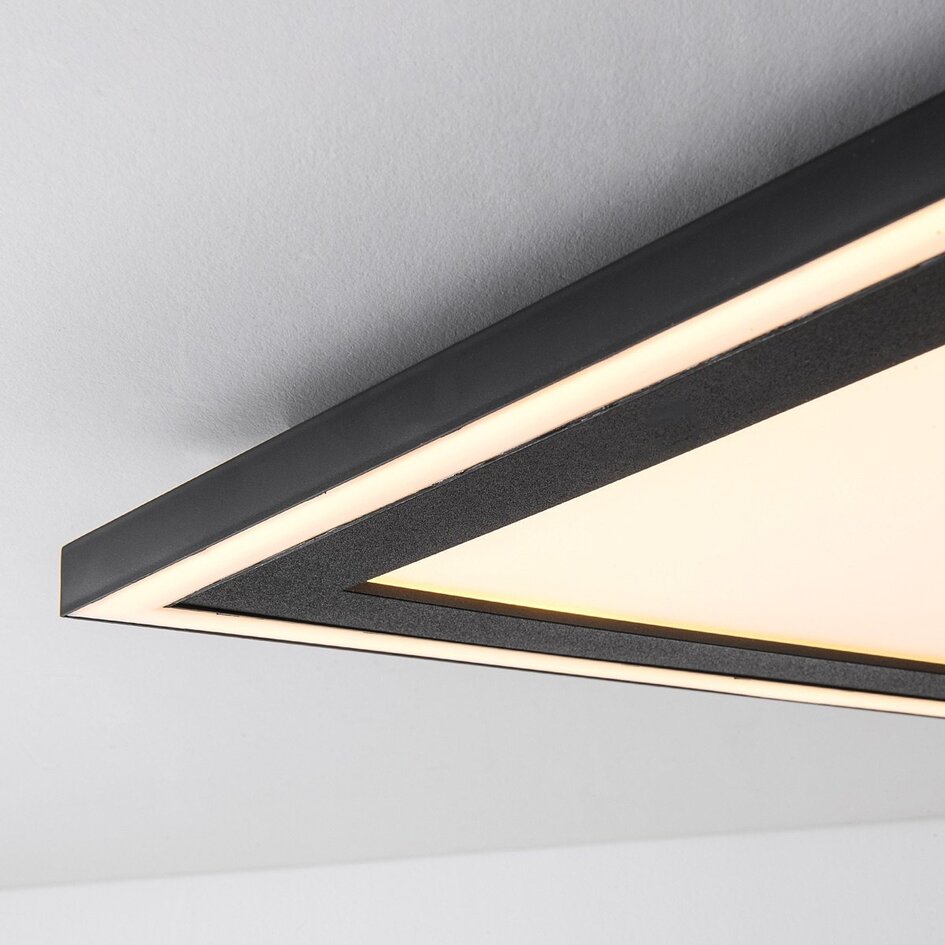 Kwadratowa lampa sufitowa 3-stopniowo ściemnialne - Noella