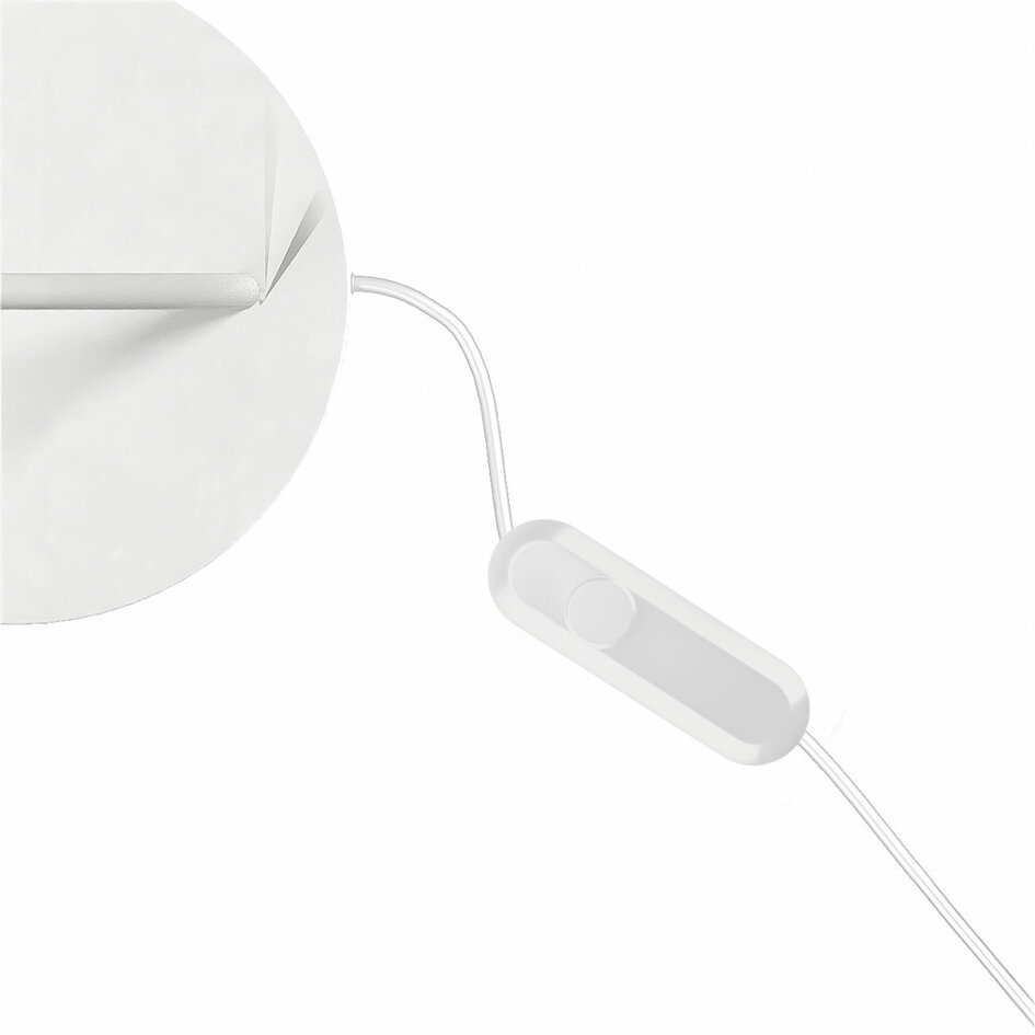 Ściemniacz przewodowy LED 0-50 W - biały