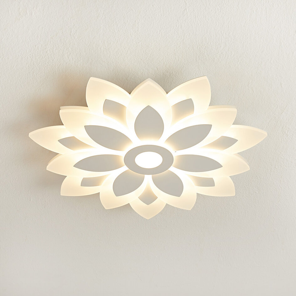 Lampa sufitowa o kwiatowym designie z regulowaną temperaturą barwową - Acis