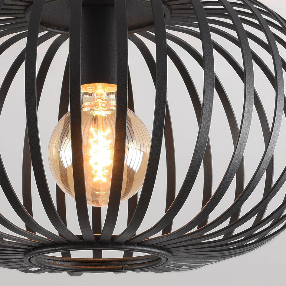 1 światło Lampa sufitowa Fiore - Czarne