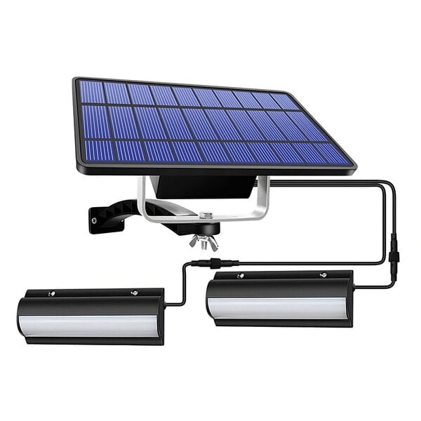 Kinkiet zewnętrzny solarny z czujnikiem światła 5W - Mette