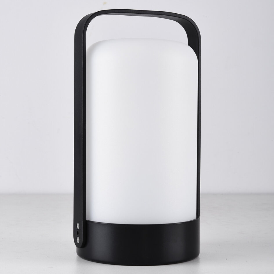Akumulatorowa lampa stołowa LED, ściemnialna, RGB - Sal