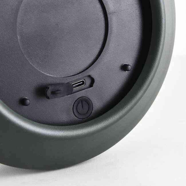 Akumulatorowa, 3-stopniowo ściemnialna solarna lampa stołowa Saro - przenośna