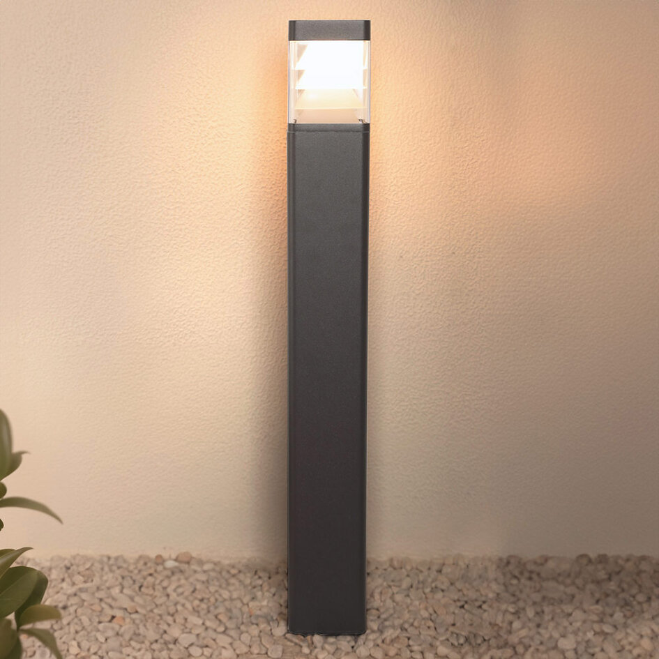 Lampa podłogowa zewnętrzna, antracytowa - Cira