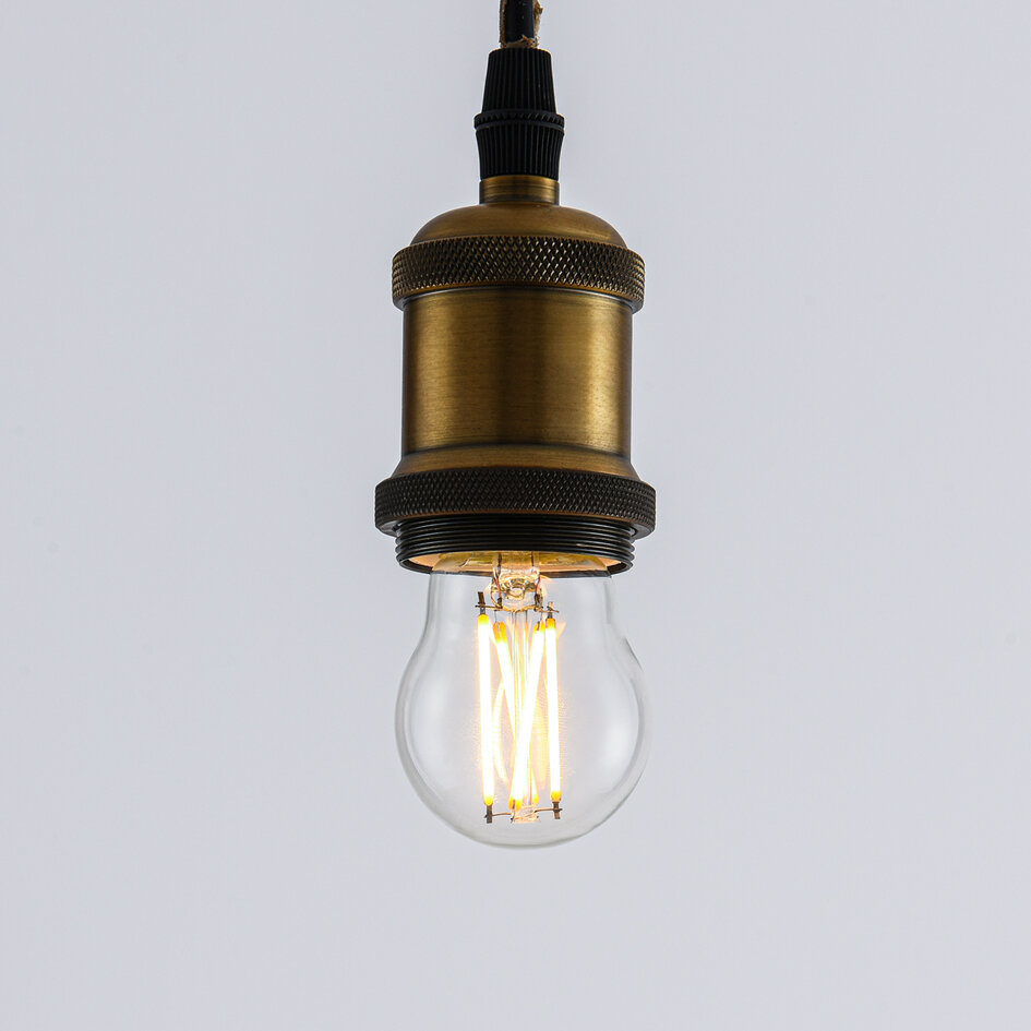 Żarówka żarnikowa 2,5 W i 4,5 W, 2200–2700 K, przezroczyste szkło Ø45 mm, funkcja „Dim-to-warm”