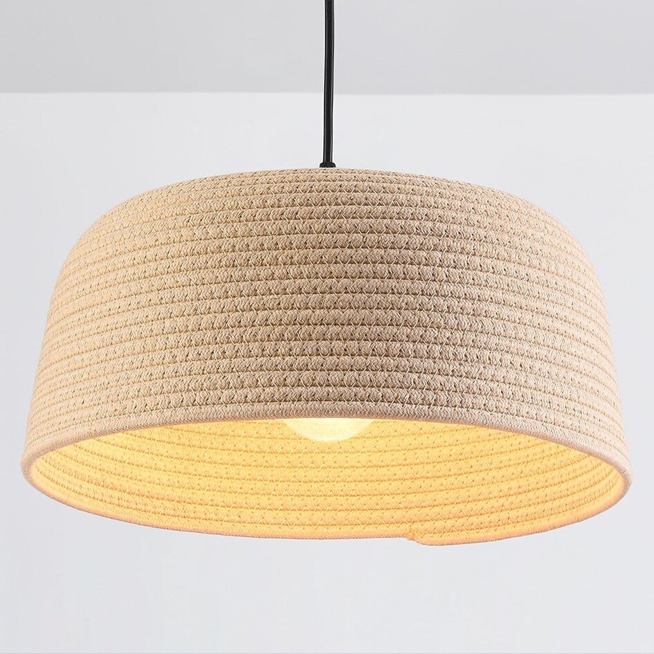Lampa wisząca bawełniana - Fukuoka