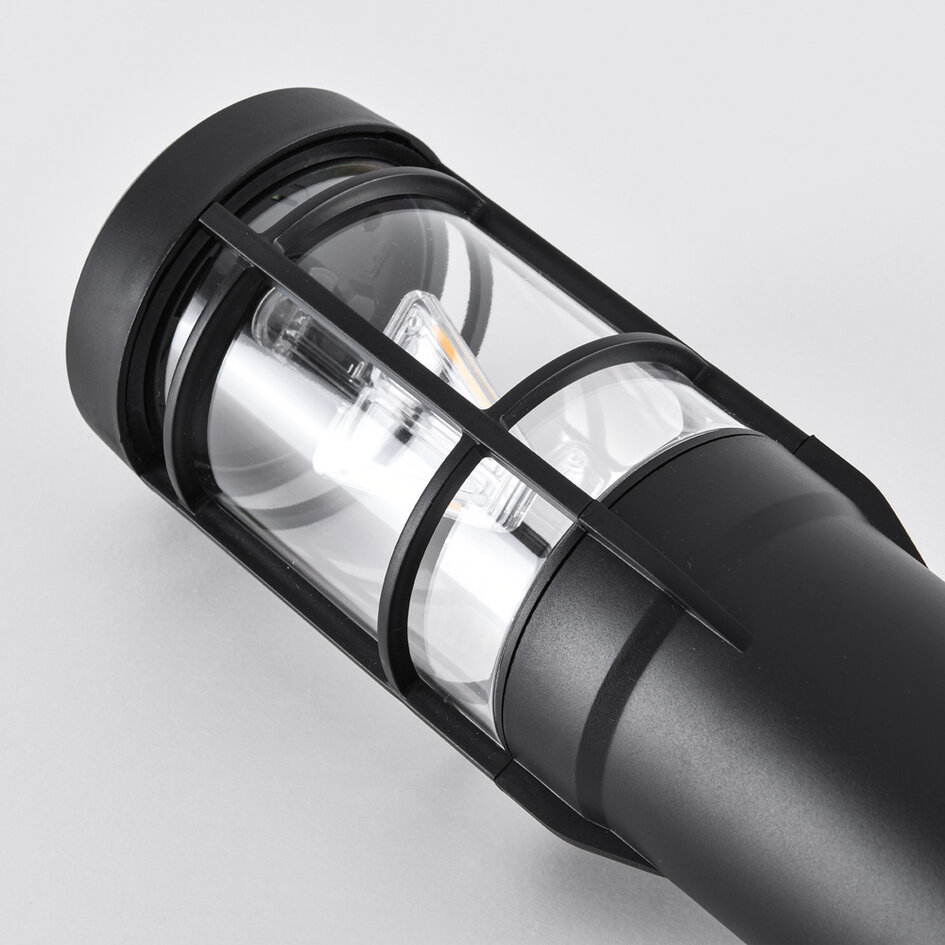 Solarne zewnętrzne lampy podłogowe Julio - zestaw 4 sztuk