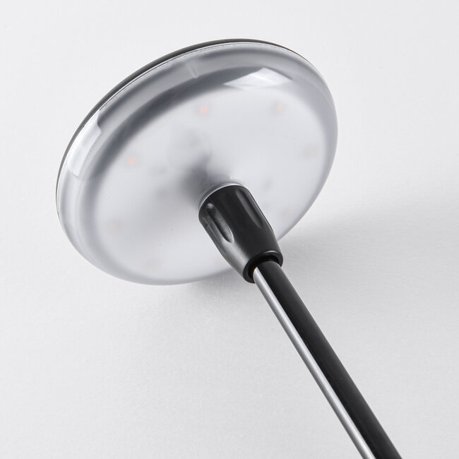 Nowoczesna solarna zewnętrzna lampa podłogowa Eden - zestaw 2 sztuk