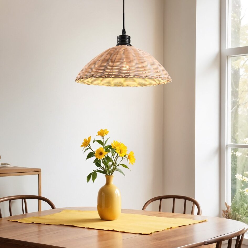 Lampa wisząca rattanowa - Bodhi