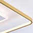 Lampa sufitowa Rune – kwadratowa, designerska, dwupunktowa, ze ściemnialnymi LED