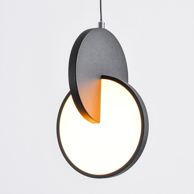 7W reflektor szynowy 1-fazowy Omri ze ściemnialnymi diodami LED - czarny