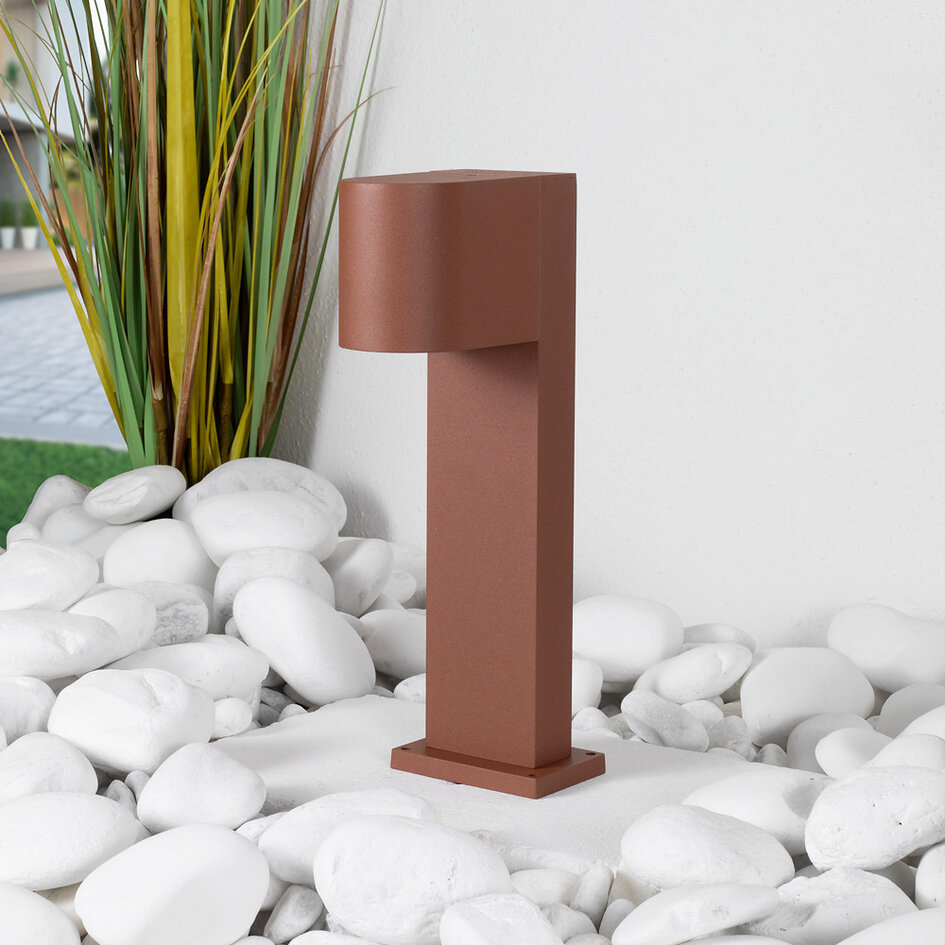 Inteligentna lampa stojąca rdzawobrązowa 30 cm (alternatywa dla Philips Hue) - Simone