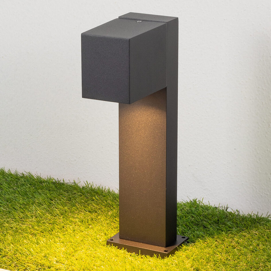 Inteligentna lampa stojąca z kwadratową głowicą, 30 cm (alternatywa dla Philips Hue) - Simone