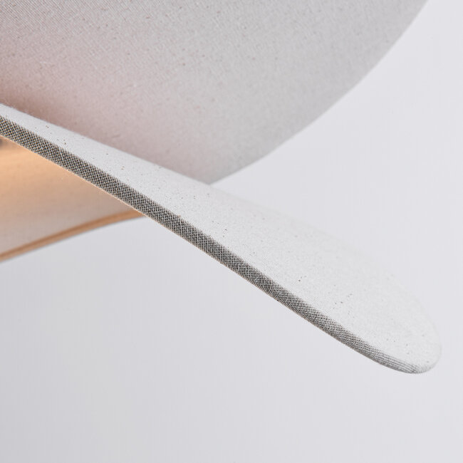 Nowoczesna lampa wisząca biała, 1 światło - Linha