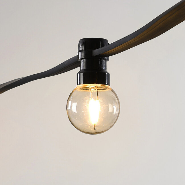 Lampka do girland - 2W, ściemnialne, żarnik trójkątny (bez gniazdka E27)