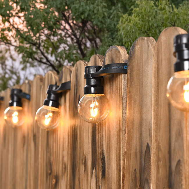 Girlanda świetlna 1W do użytku zewnętrznego z lampami LED w kształcie litery U - Opcja ściemnialna