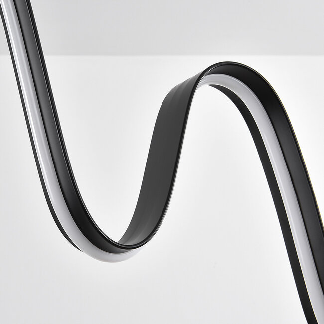 Design lampa wisząca Linea w kształcie spirali z 3-stopniowym ściemnianiem