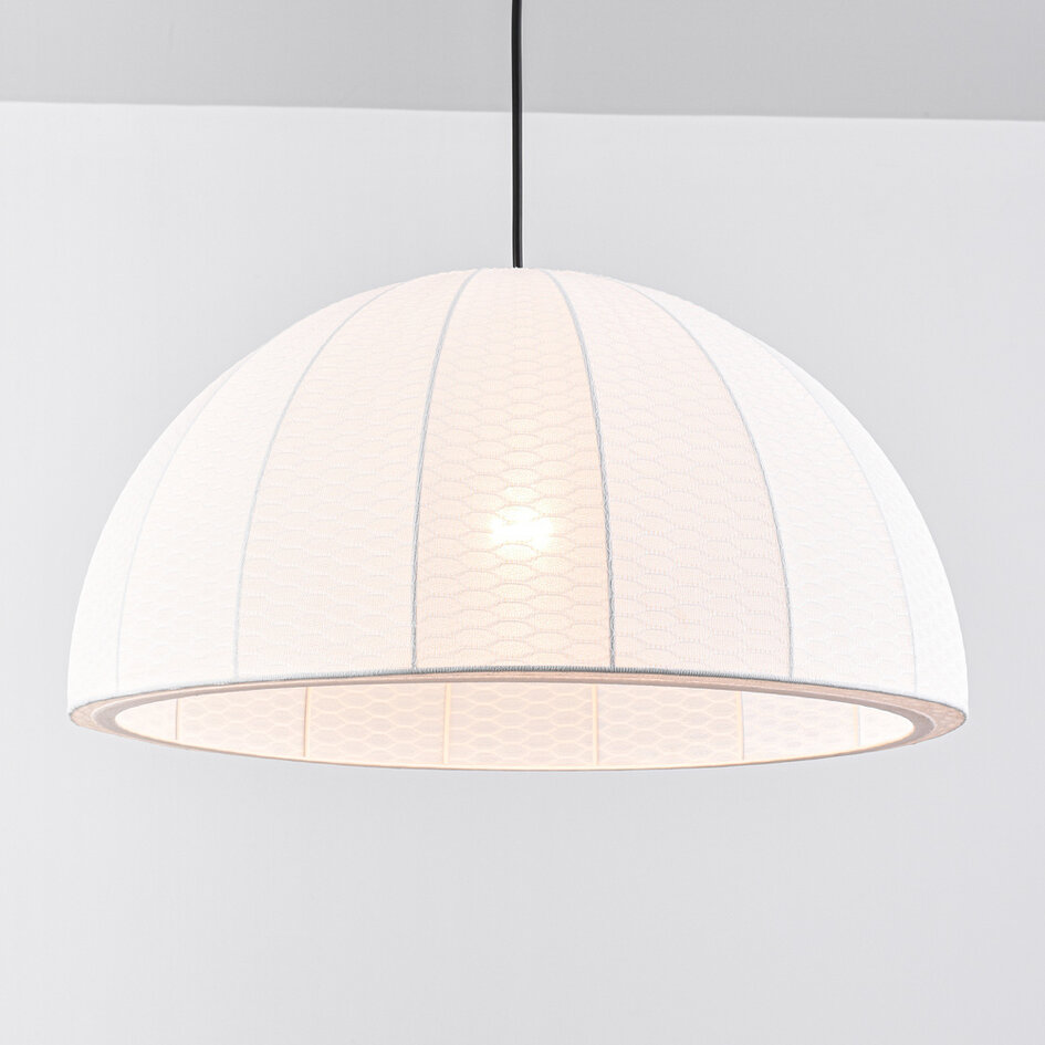 Design lampa wisząca z tkaniny - Karan