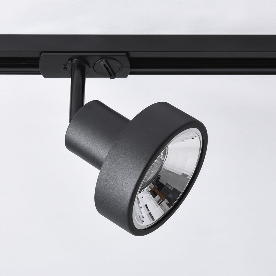 Nowoczesny 1-fazowy system szynowy o długości 3 metrów z reflektorami Joel – lampa sufitowa