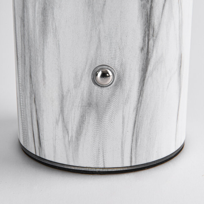 Nowoczesna lampa grzybek Vesta ze ściemniaczem dotykowym i regulowaną temperaturą barwową - lampa stołowa akumulatorowa