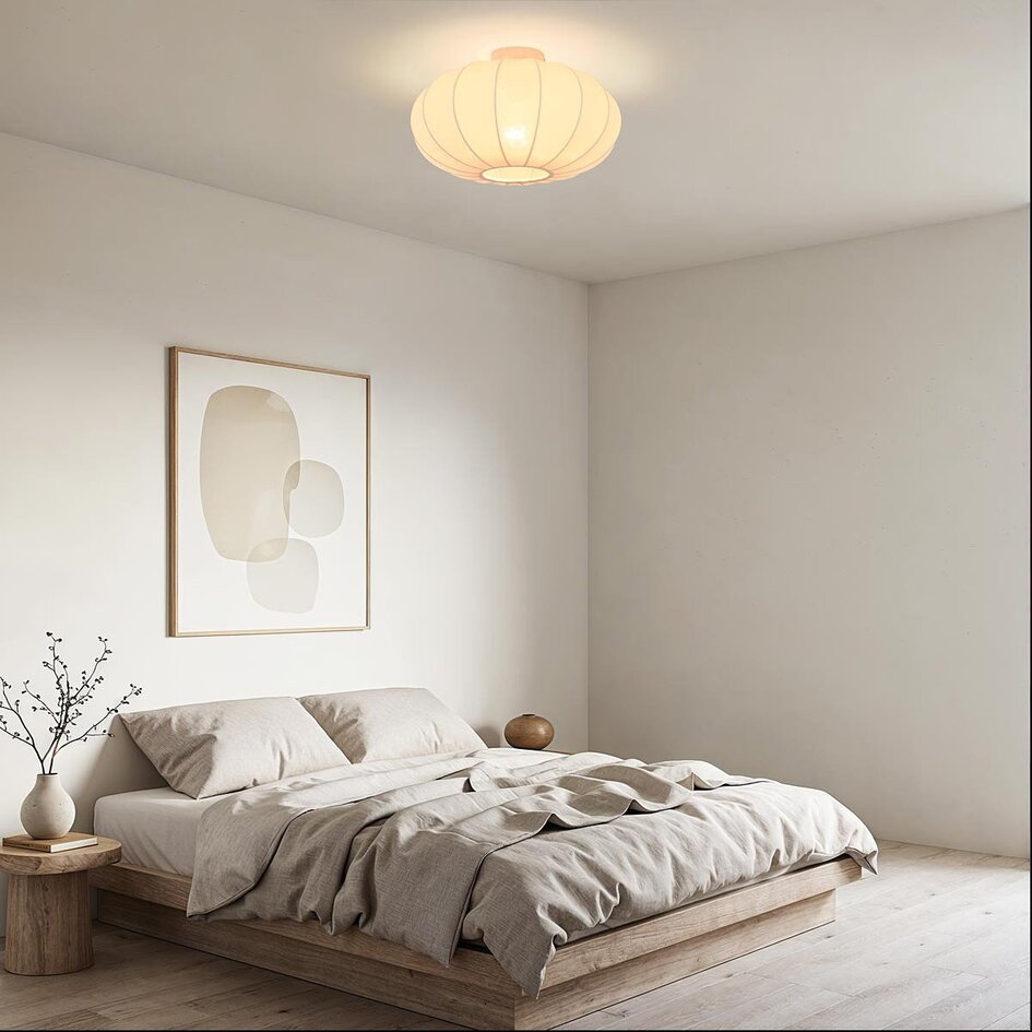 Japandi Lampa Sufitowa Linen