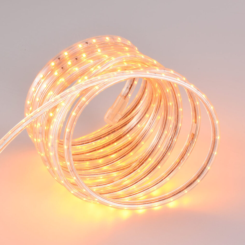 Wąż świetlny LED zewnętrzny – pomarańczowy