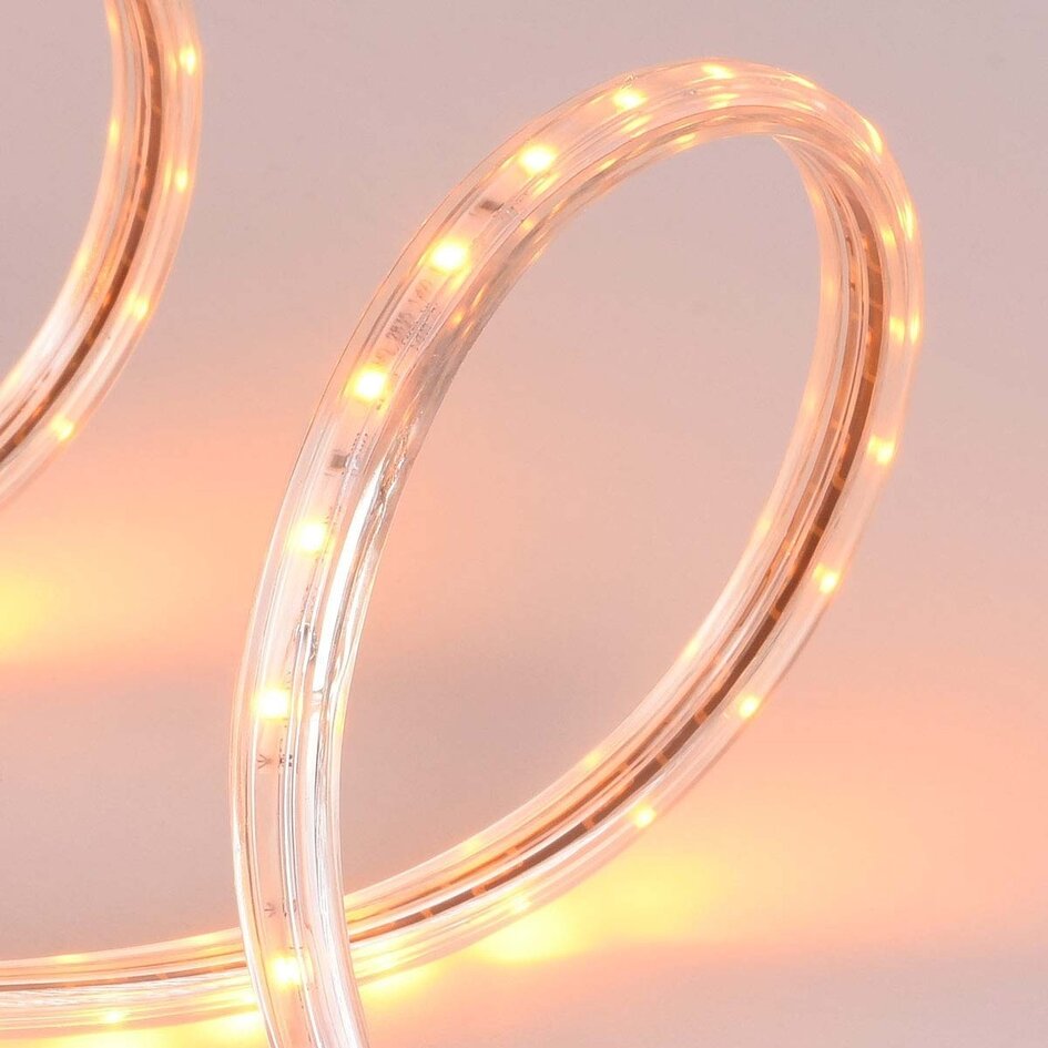 Wąż świetlny LED zewnętrzny – pomarańczowy