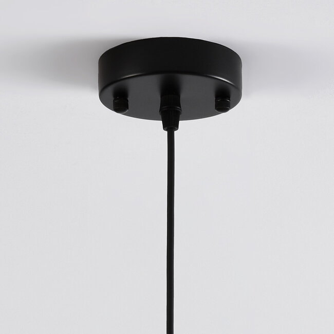 Lampa wisząca Verona 1 światło, przezroczyste – podłużna szklana kula