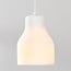 Minimalistyczna lampa wisząca Haru Ø18 cm w stylu Wabi-Sabi - biały wzór kamienia