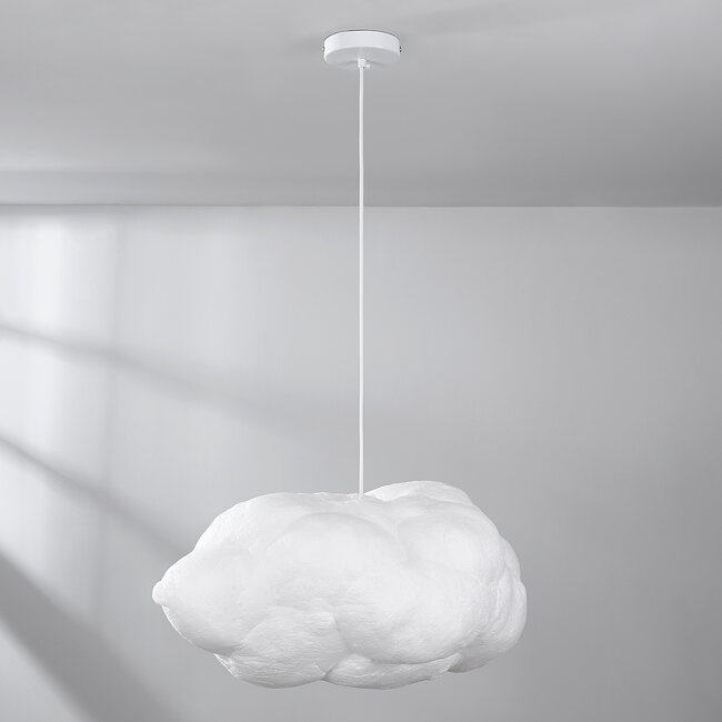 Biała lampa wisząca w kształcie chmury Kumo 60 cm – lampa chmura