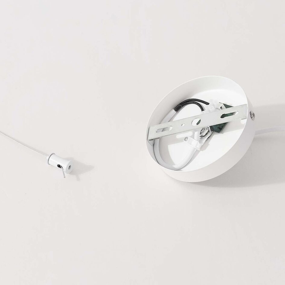 Biała lampa wisząca w kształcie chmury Kumo 90 cm – lampa chmura