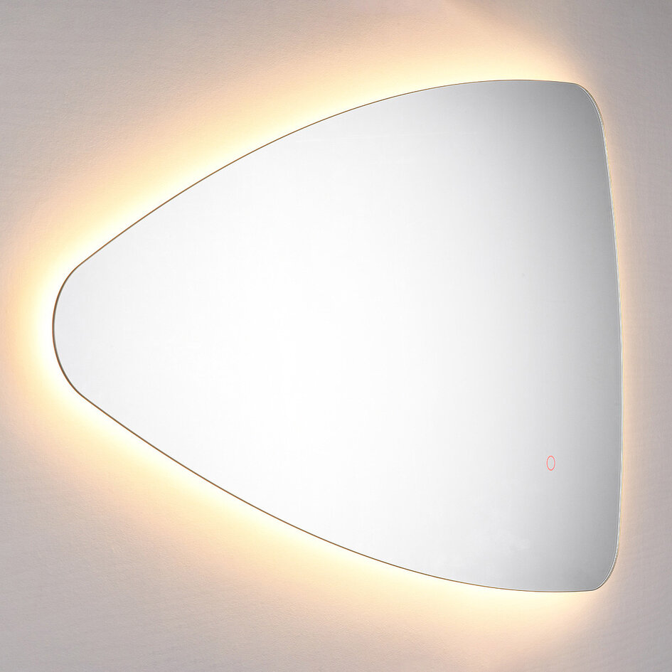 Lustro łazienkowe Vitra 90 x 60 cm – ściemnianie dotykowe, regulacja koloru z ogrzewaniem