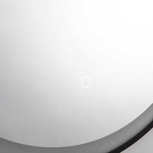 Lustro łazienkowe Flare 60 x 80 cm – ściemnianie dotykowe, regulacja koloru, z ogrzewaniem