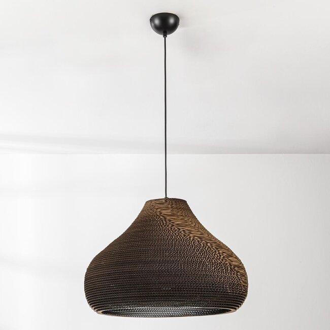 Kartonowa lampa wisząca Ø50 cm - Veela