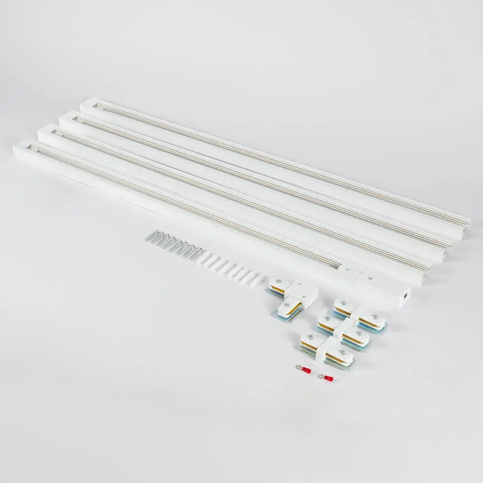 1-fazowy system szynowy 3 metry z reflektorami szynowymi AR111 Beam