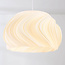 Lampa wisząca Skrive drukowana w 3D o falistym designie