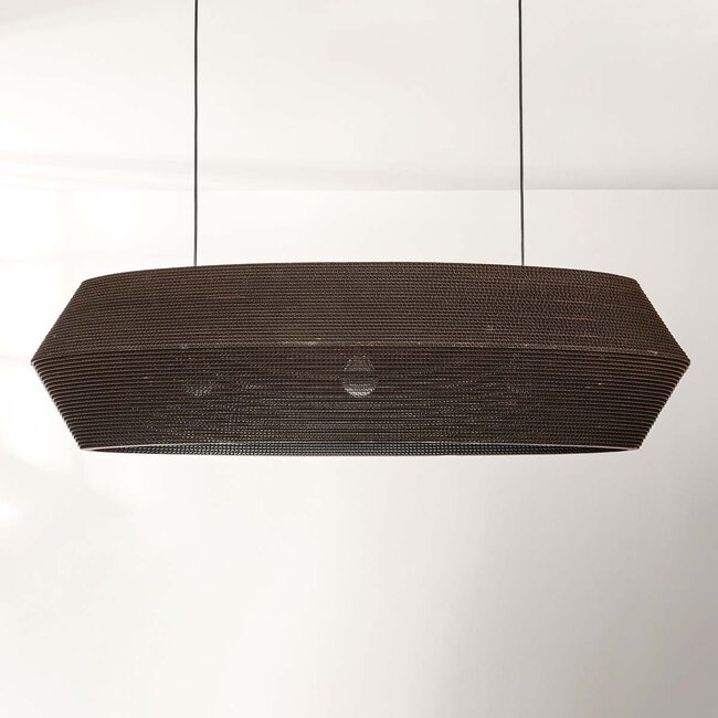 3 światła kartonowa lampa wisząca Caryo