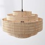 Naturalna lampa wisząca Rope z ręcznie plecionego rattanu