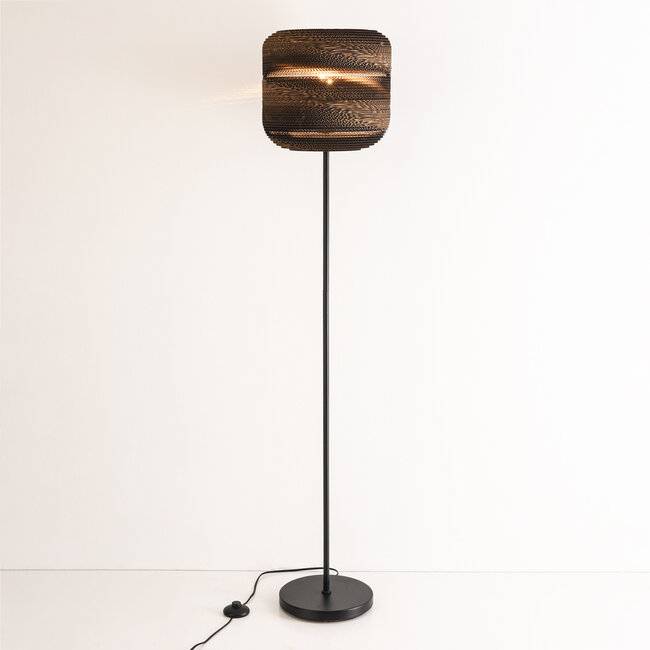 Lampa podłogowa Ella z kartonu