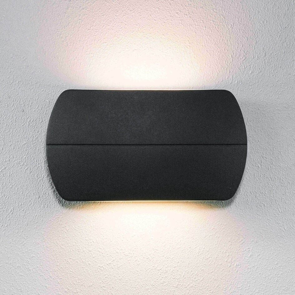 Nowoczesna kinkietowa lampa ścienna do łazienki Ruby – czarna
