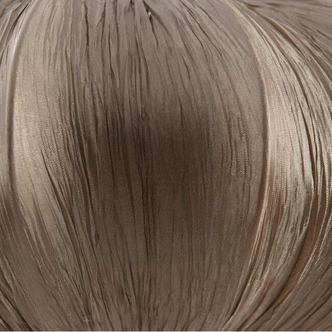 Lampa wisząca Creora – styl Japandi z tkaniny w kolorze ciepłego brązu