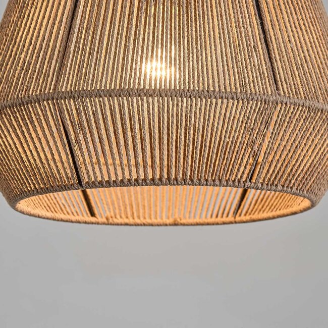 Lampa wisząca Koton z naturalnego sznura bawełnianego