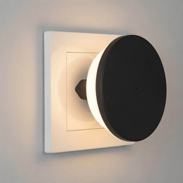 Nowoczesna lampa nocna Kinzo ze ściemnialnymi diodami LED i regulowaną temperaturą barwową