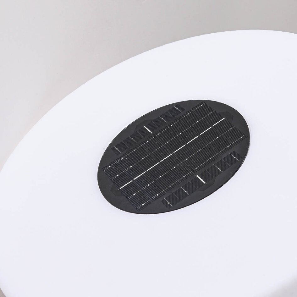 Solarna zewnętrzna lampa podłogowa Vitae - 147 cm