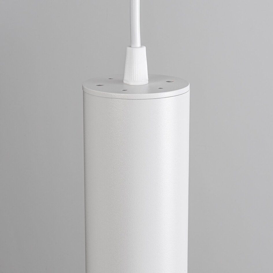 1-fazowa szynowa lampa wisząca tubowa Simon - biała