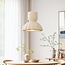 Nowoczesna lampa wisząca Wabi-Sabi Soru 40 cm - piaskowo-beżowa